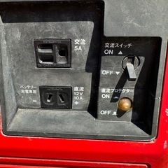 【㊗️ご成約🎊】ヤマハ エンジン発電機 YAMAHA EF500S 【点検修理要す】 定格電圧AC100V  定格電流AC5A  定格出力500VA  定格出力周波数60Hz  単相  燃料ガソリン  直流　定格電圧12V  定格電流10Aの画像