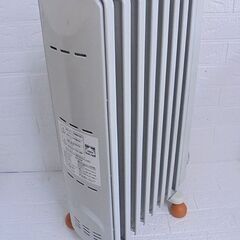 DeLonghi オイルヒーター JR0812-OR オレンジ 8～10畳 8枚フィン デロンギ 暖房器具 ストーブ 札幌市 白石店の画像