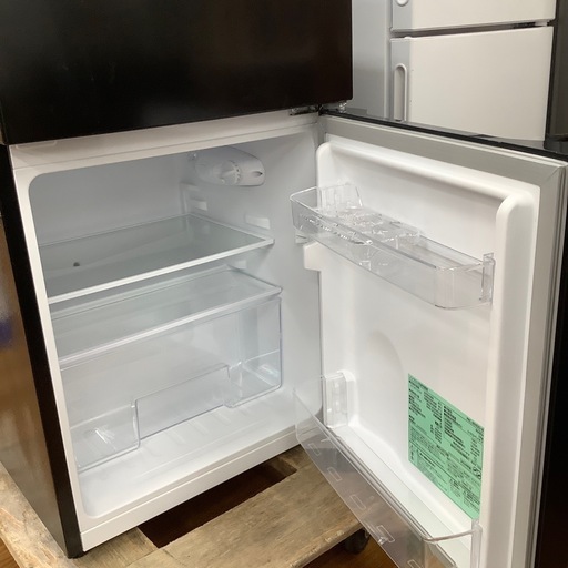 オーヤマ 2ドア冷蔵庫 PRC-B092D-B 2024年製【トレファク 川越店】