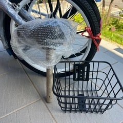 新品未使用✨自転車 折りたたみ自転車 20インチ 7段変速 高炭素鋼フレーム ハンドル・サドル高さ調整可 カゴ ライト 通勤 通学 街乗りの画像