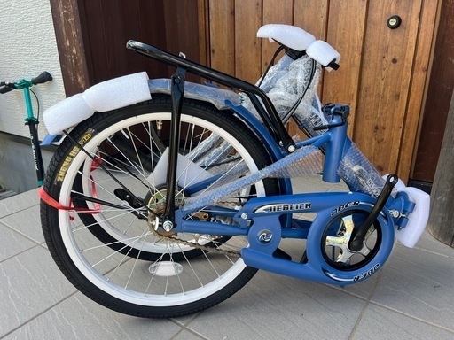 新品未使用✨自転車 折りたたみ自転車 20インチ 7段変速 高炭素鋼フレーム ハンドル・サドル高さ調整可 カゴ ライト 通勤 通学 街乗り