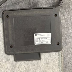 ホットカーペットの画像