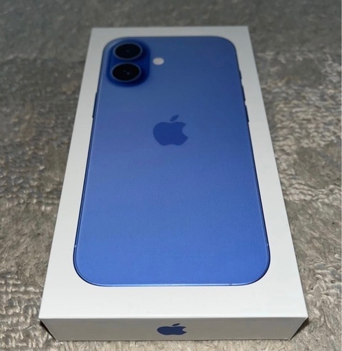 新品未開封品 SIMフリー iPhone16 128GB ウルトラマリン