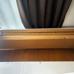 シングルベット　マットレス付きの画像