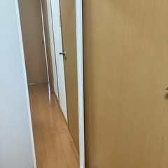 IKEA 全身鏡　鏡の画像
