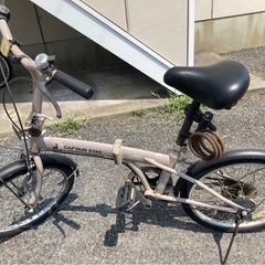 キャプテンスタッグ　折りたたみ自転車2台の画像