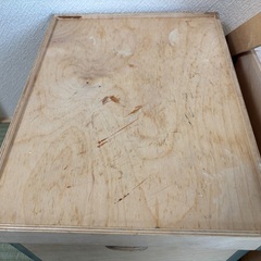 IKEA PRANT 木製収納ボックス 2個の画像