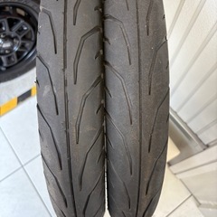 スーパーカブ　タイヤ　ダンロップの画像