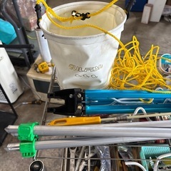釣り用品数点の画像