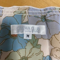 【CINEMA CLUB】ノースリーブトップスの画像