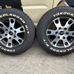 ハイエース❗️TRDホイール　タイヤ4本セットの画像