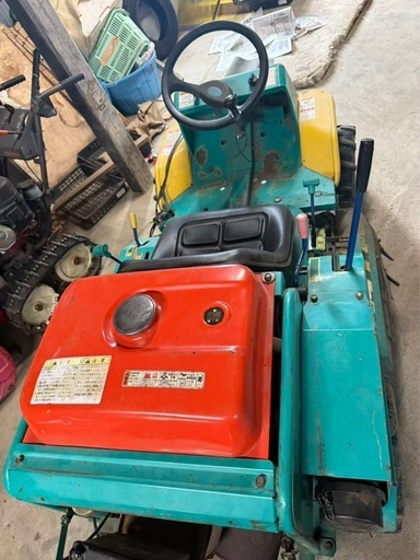 山形県酒田市】【実働】筑水キャニコム ノークラッチ 乗用 草刈機まさお