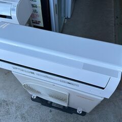 【動作保証あり】TOSHIBA 大清快 2023年 2.2kw 6畳用 冷暖房 ルームエアコン RAS-K221M【管理KR626】の画像