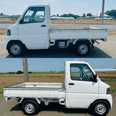 三菱　2ドア　キャブオーバー　平成15年　4WD 8万キロ　MT 車検ありの画像