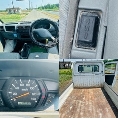 三菱　2ドア　キャブオーバー　平成15年　4WD 8万キロ　MT 車検ありの画像