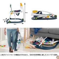 フィッシャー プライス　スペース・コンパクト・ジャンパルー 【日本正規品】の画像