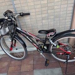 【お取引終了しました】パナソニックザイオン24型6段変速　B-ZB46B  ジュニア自転車（追加写真あり）の画像
