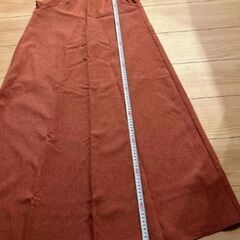 キャミワンピース　オレンジ色？の画像