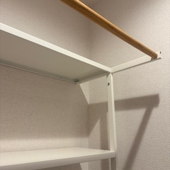 tower 立てかけランドリーシェルフの画像