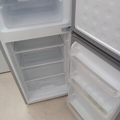 リユースのサカイ栃木店★ジモティ割あり★ SHARP 冷蔵庫 SJ-H12D-S 118L 18年製 動作確認／クリーニング済み TC10474の画像