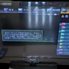 液晶テレビ　32インチ　シャープの画像