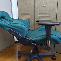 (取引中)ゲーミングチェア(ファブリック製)の画像