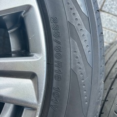 30ヴェルファイアにて使用  トヨタ純正 18inch ハイグロス   4本セット  の画像