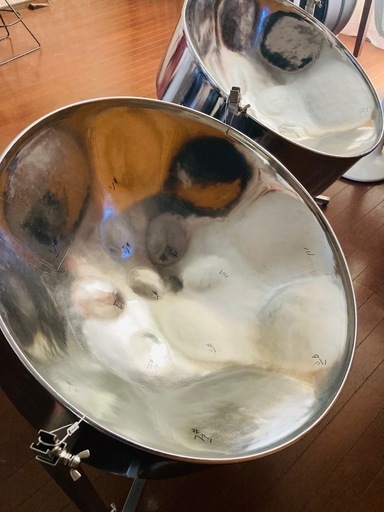 スティールパン、スティールドラム、楽器、ダブルテナー スティールパン、スティールドラム、楽器、ダブルテナー