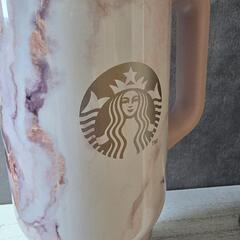  韓国スタバ限定 Swell コールドカップ タンブラー マーブルピンクの画像