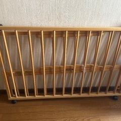 ベビーベッド　お譲りしますの画像
