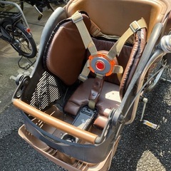 自転車　子供前後乗せですが注意アリの画像