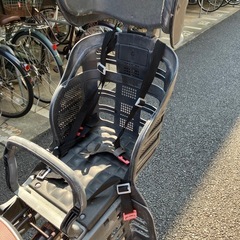 自転車　子供前後乗せですが注意アリの画像