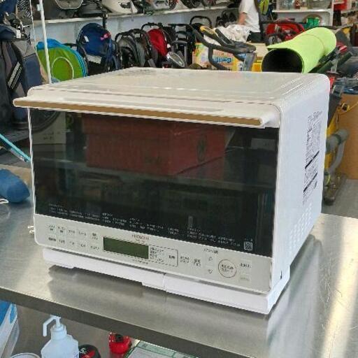 0831-035 HITACHI 過熱水蒸気オーブンレンジ MRO-S8A 23年製 日立