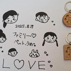 オリジナルキーホルダーお作りしますの画像