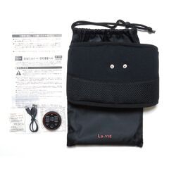 筋トレ 新品未使用 La-VIE さらばジェルシート EMS腹筋ベルト 3B-3552 ジェルシート不要EMS！の画像