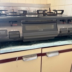 リンナイ製グリル付きガスコンロの画像