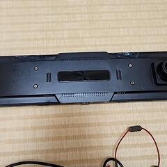 動作OK！画面一体型ドライブレコーダー リアカメラ セット SDカード付き！の画像