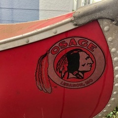 OSAGE製カナディアンカヌーアルミ製の画像