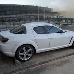 マツダRX-8 TypeS 6MT　白　2003年式　15.2万㎞　車検‘2026年1月　ノーマルの画像