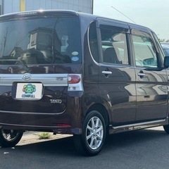 ⭐️車検R8年8月迄⭐️タントカスタムX TVナビ　パワースライドドア　ETCの画像