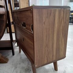 リユースのサカイ栃木店★ジモティ割あり★  キャビネット ブラウン W79×D36×H69 クリーニング済み TC10480の画像