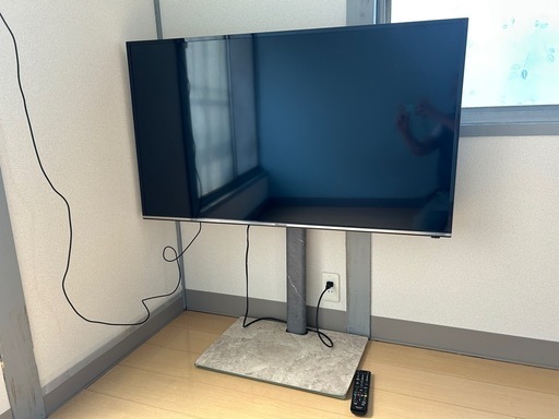 【値下】ハイセンス　テレビ49インチ　スタンド付き