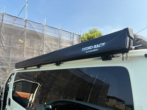 サイドオーニング サンシーカー 2.5mx2.1m ライノラック　　サイドオーニング