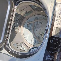 洗濯機 全自動洗濯機 全自動電気洗濯機 直接引取大歓迎 家電　日立　BW-D8MV 8kg　乾燥機付の画像