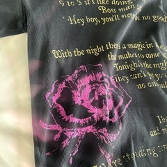 セマンティックデザインのおしゃれなTシャツ　　Lサイズの画像