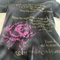 セマンティックデザインのおしゃれなTシャツ　　Lサイズの画像