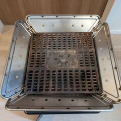 スノーピーク焚き火台・グリルブリッジ・焼アミ Pro.L・ベースプレートL/Mのセットの画像