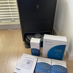 ECOVACS DEEBOT X1 omni ロボット掃除機18000円の付属品ありの画像