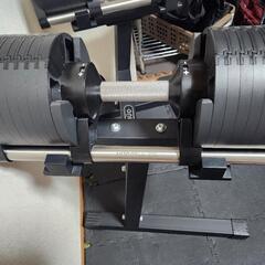【引き取り限定】2kg刻み 最大32kg NÜOフレックスベル スタンド付き　美品の画像