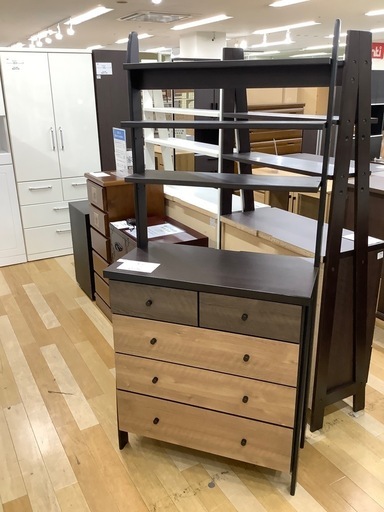 【お値下げしました！】チェストラック　三幸ジャパン　ナチュラル×ブラウン